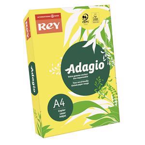 Paper A4 80gsm Bright Yellow (Ream 500) (brand may vary)